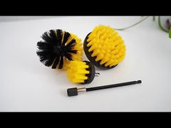 Popular amarillo de 5 piezas de brocha de limpieza de brochas suaves