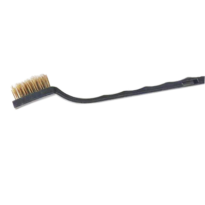 Cepillos de alambre de acero inoxidables de 7 pulgadas Mini Clean Metal Bristle Toothbrush