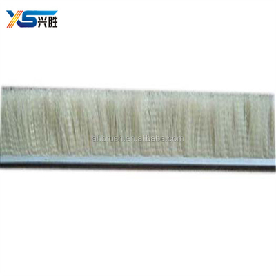 No sello de nylon del cepillo de la puerta de la prueba del polvo del desmontaje de tiempo de la pila del cepillo del silicón 0.8m m densamente