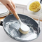 Pote de bambú Pan Dish Cleaning Brushes Household del polvo de la cocina