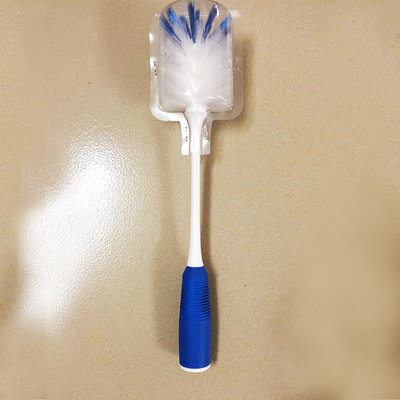 El cepillo de botella plástico sano y respetuoso del medio ambiente de la manija modificó para requisitos particulares