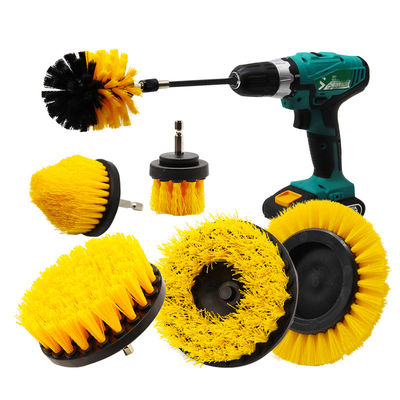 El depurador de nylon del poder de la escobilla del taladro de la cerda fijó 7 PC