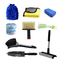 Kit de limpieza para el cuidado del automóvil de fibra microfibra reutilizable de PP Kit de herramientas de lavado de automóviles