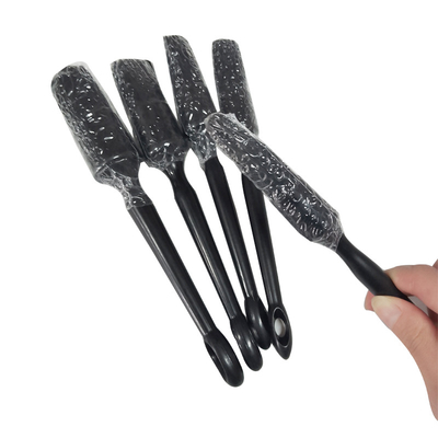 Cepillo de limpieza de detalles para automóviles de PP 5 Pack Auto Negro