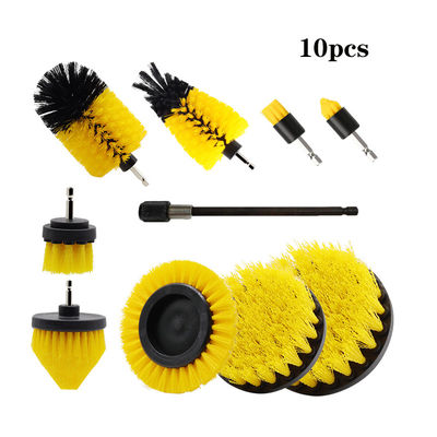 10Pcs de limpieza de broca de pincel conjunto de accesorios de pincel de la casa Kit de broca de pincel para la cocina