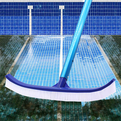 Cepillo de plástico estándar de nylon piscina Pared de limpieza de nylon Cepillo para piscina