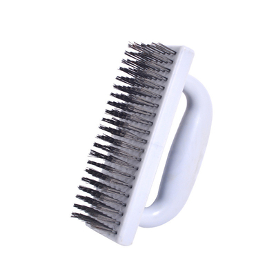 Manija de plástico limpio de metal suciedad de juego de acero inoxidable limpieza de acero industrial cepillo