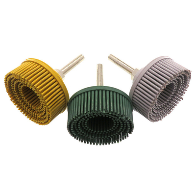 2 &quot; 50mm Pequeño Cyclone Aguja Cepillo de pulido Rueda de limpieza de automóviles Belleza de pulido Cepillo