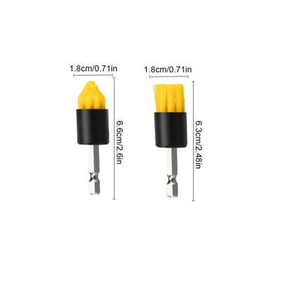 Conjunto de cepillos de limpieza de perforación multifunción eléctrica de alta calidad
