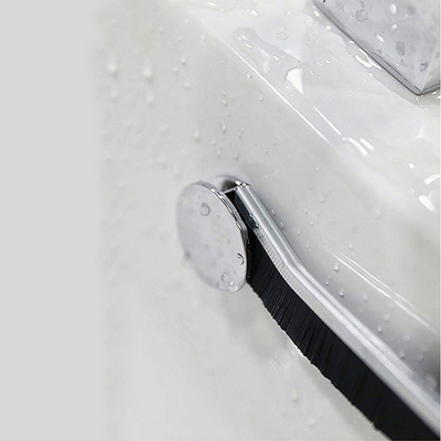 Cepillo de hendidura larga de puertas y ventanas duradero y rígido Cepillo de limpieza de esquina de la cocina del baño