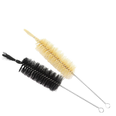 Brotes de cerdo de alta calidad y tubos de caballo de pelo de caballo Espiral de limpieza de cepillo Botella de lavado de cepillo