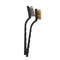 el alambre de cobre amarillo Ss de 3Pcs Mini Wire Stainless Steel Toothbrush los 26.5cm ata con alambre cepillos